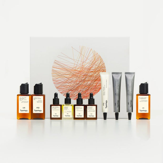 Typology travel set