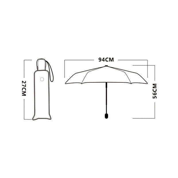 Luxbrella Elegant Travel Umbrella for women
